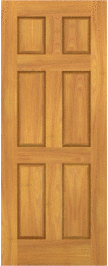 Raised  Panel   Napa  Cypress  Doors